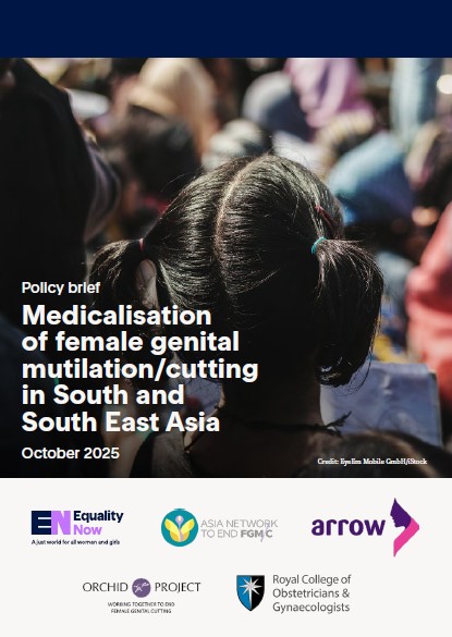 Policy Brief: Medicalisation of female genital mutilation/cutting in South and South East Asia